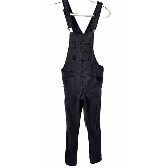 abercrombie & fitch overalls Black Wash XS Skinny‎ - Picture 1 of 5